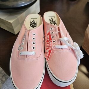 VANS Authentic MULES, NWT